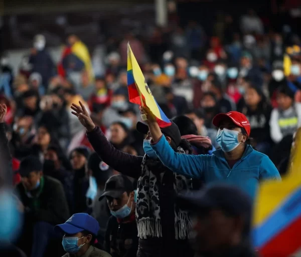 Le fiamme della rivolta in Ecuador